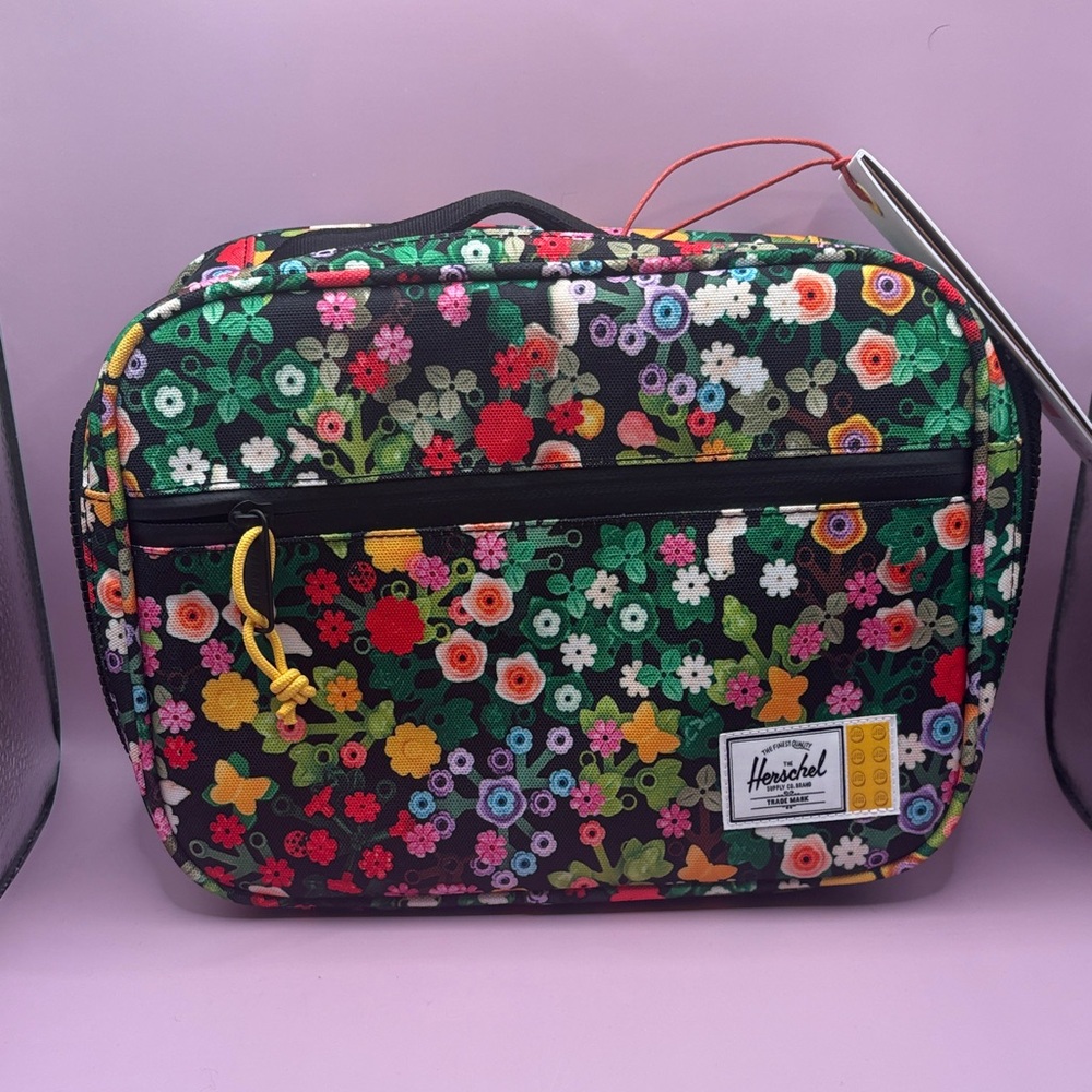 Special Edition LEGO by Herschel Supply Co Insulated Floral Soft-Sided Lunchbag